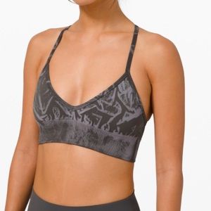 ISO** Lululemon Ebb to Street Wash bra. Size 4-6